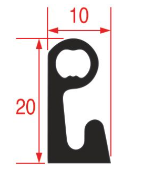 FERMOD 2311 CELL DOOR SEAL - 24 METERS