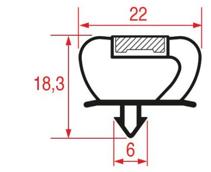 JOINT 3 COTES 1910x870x1910 mm
