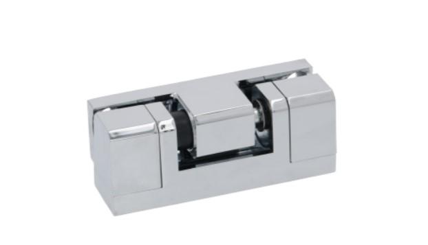 CHARNIERE CHROMEE 4511 DROITE AVEC RAMPE
