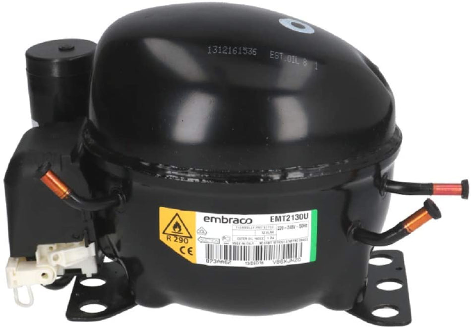Compresseur embraco emt2130u pour réfrigération professionnel