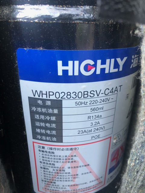 compresseur WHP02830BSV