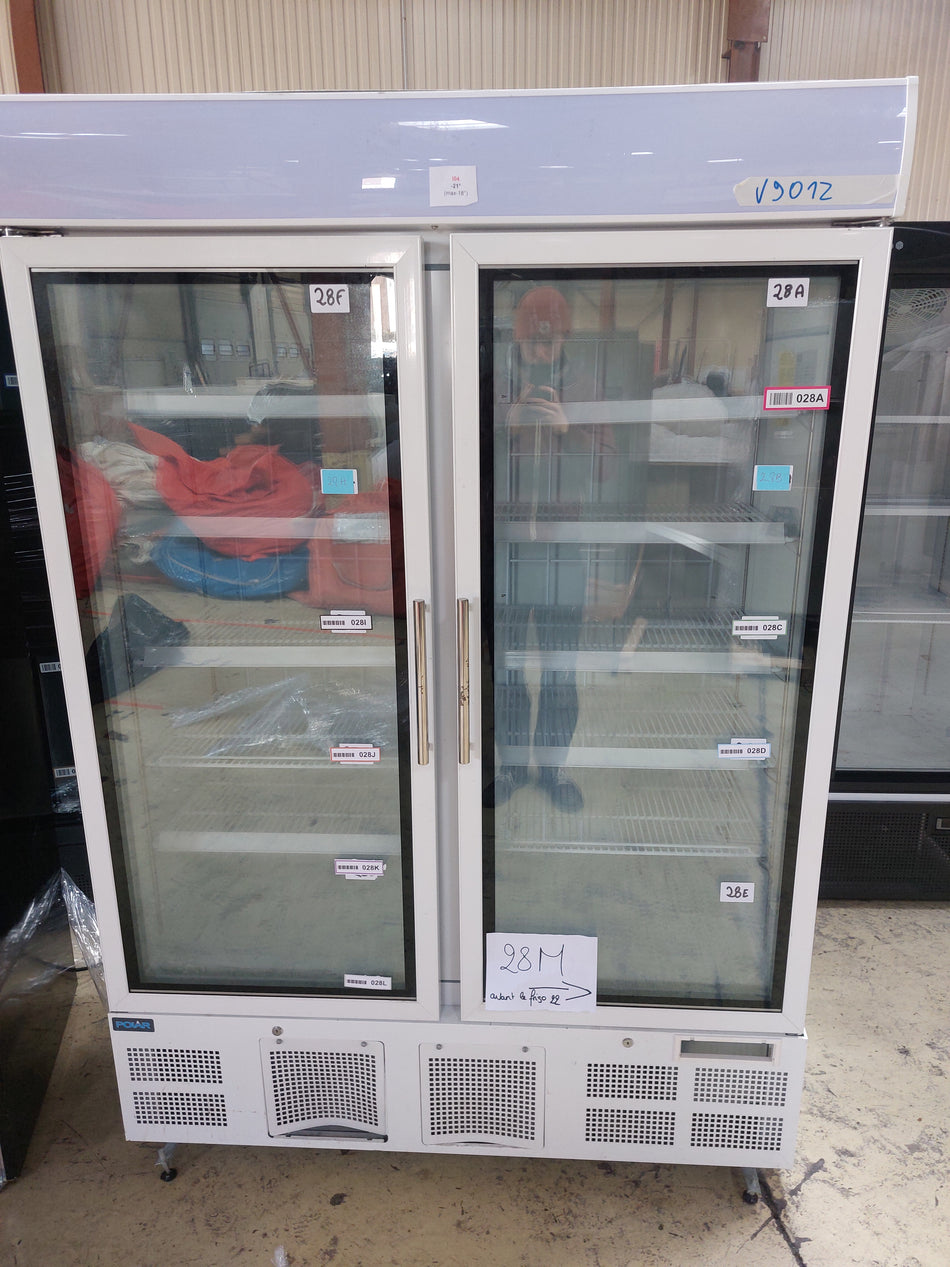 Armoire froid négatif 2P Polar - GH507-E-02 reconditionné